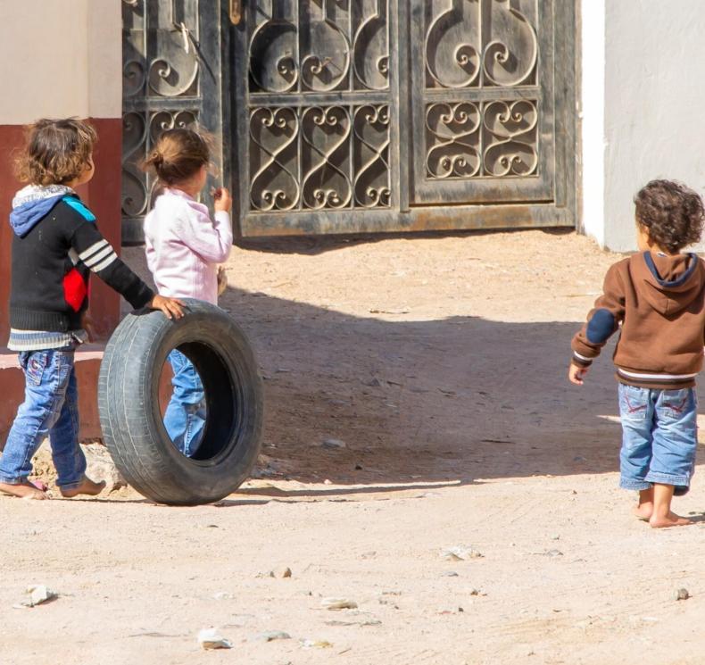 Themablok om aandacht op te vestigen