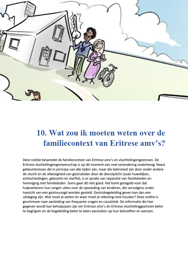 10. Wat zou ik moeten weten over familie in de Eritrese context