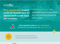 Flyer zwemveiligheid