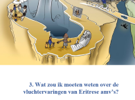 Wat zou ik moeten weten over de vluchtervaringen van Eritrese amvs